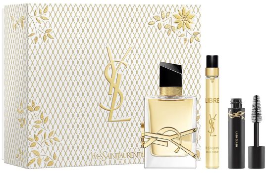 Coffret Libre Noël 2024 : Eau de parfum 50 ml + Format voyage 10 ml + Mascara