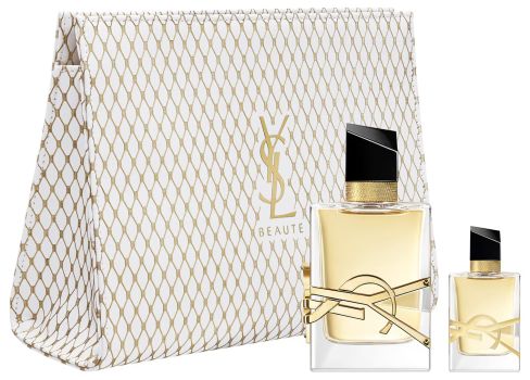 Coffret Libre Noël 2024 : Eau de parfum 50 ml + Miniature 7.5 ml + Trousse