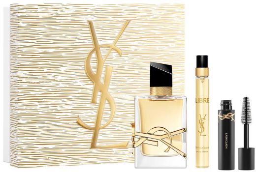 Coffret Libre Noël 2025 : Eau de parfum 50 ml + Format voyage 10 ml + Mascara