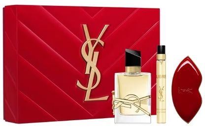 Coffret Libre Saint Valentin 2024 : Eau de parfum 50 ml + Eau de parfum 10 ml + Miroir