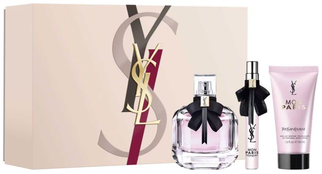 Coffret Mon Paris Fête des Mères 2025 : Eau de parfum 90 ml + Format voyage 10 ml + Lait corps 50 ml