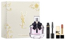 Coffret Mon Paris Noël 2024 : Eau de parfum 50 ml + Mascara + Rouge à lèvres pas chère