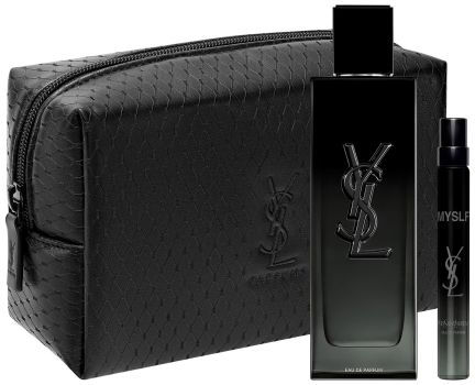 Coffret Myslf Noël 2024 : Eau de parfum 100 ml + Format voyage 10 ml + Trousse