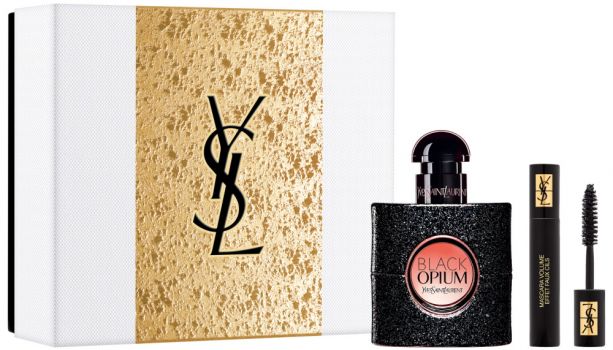 Coffret Noël Black Opium : Eau de parfum 30 ml + Miniature Mascara