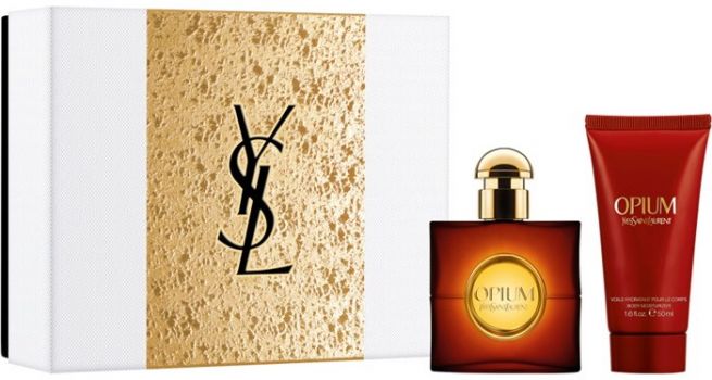 Coffret Noël Opium : Eau de toilette 30 ml + Lait Corps