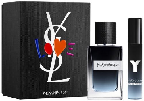 Coffret Saint Valentin Y : Eau de parfum 60 ml + Vaporisateur Voyage