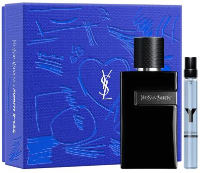 Coffret Y Le Parfum Fête des Pères 2024 : Eau de parfum 100 ml + Eau de parfum 10 ML