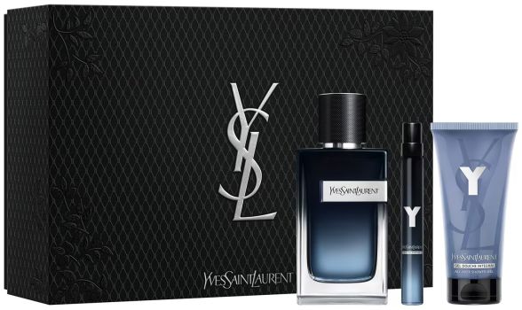 Coffret Y Noël 2024 : Eau de parfum 100 ml + Format voyage 10 ml + Gel douche 50 ml
