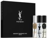 Coffret Yves Saint Laurent Noël 2023 : Eau de parfum Y 10 ml + Eau de parfum L'homme 10 ml + Eau de toilette La nuit de l'Homme 10 ml pas chère