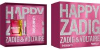 Zadig & Voltaire Coffret This Is Love! : Eau de Parfum 50ml + Pochette  pas chers