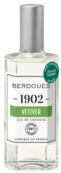 Eau de cologne Berdoues Vetiver - Sans Colorant 125 ml
