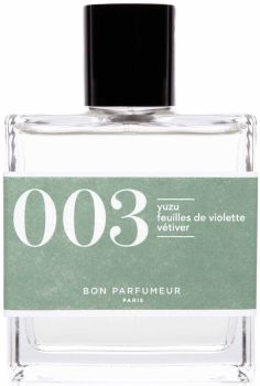 Eau de parfum Bon Parfumeur 003 Yuzu Feuilles de Violette Vétiver 100 ml