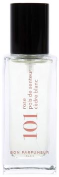 Eau de parfum Bon Parfumeur 101 Rose Pois de Senteur Cèdre Blanc 15 ml