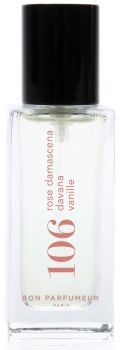 Eau de parfum Bon Parfumeur 106 Rose Damascena Davana Vanille 15 ml