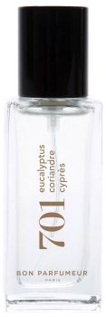 Eau de parfum Bon Parfumeur 701 Eucalyptus Coriandre Cyprès 15 ml