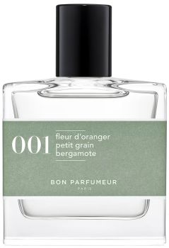 Eau de parfum Bon Parfumeur 001 Fleur d'oranger Petit Grain Bergamote 30 ml