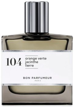 Eau de parfum Bon Parfumeur 104 Orange Verte Jacynthe Lierre 30 ml