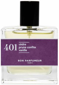 Eau de parfum Bon Parfumeur 401 Cèdre Prune Confite Vanille 30 ml