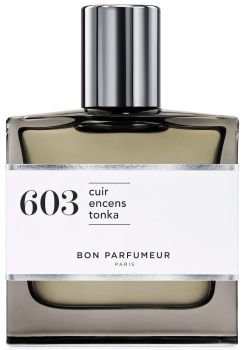 Eau de parfum Bon Parfumeur 603 Cuir Encens Fève Tonka 30 ml