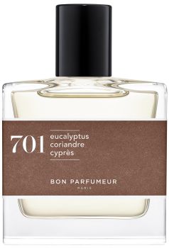 Eau de parfum Bon Parfumeur 701 Eucalyptus Coriandre Cyprès 30 ml