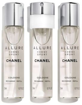 Eau de cologne Chanel Allure Homme Sport Cologne 3 x 20 ml
