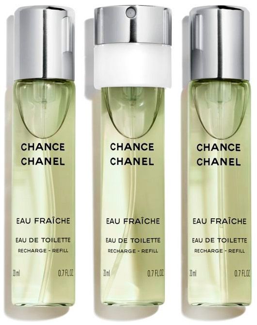 Chance Eau Fraîche 3 x 20 ml Eau de toilette Chanel pas cher, comparez les prix Envie2Parfum.fr