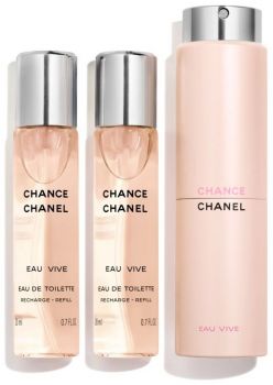 Eau de toilette Chanel Chance Eau Vive 3 x 20 ml