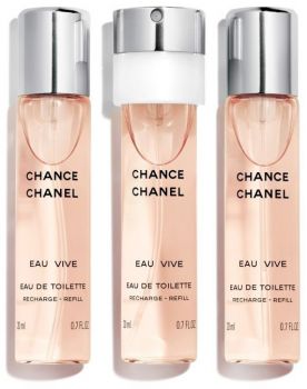 Eau de toilette Chanel Chance Eau Vive 3 x 20 ml