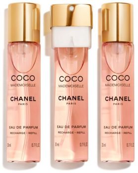 Eau de parfum Chanel Coco Mademoiselle 3 x 20 ml