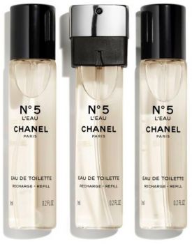 Eau de toilette Chanel N°5 L'Eau Mini Twist and Spray 3 x 7 ml