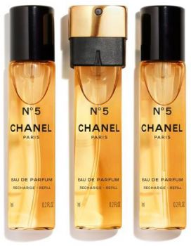 Eau de parfum Chanel N°5 Mini Twist and Spray 3 x 7 ml