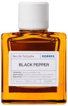 Eau de toilette Korres Black Pepper 50 ml