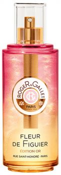 Eau fraîche Roger & Gallet Fleur de Figuier Shimmer Edition Or 100 ml