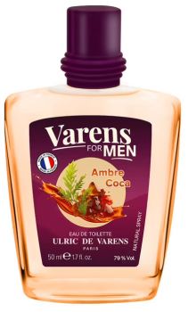 Eau de toilette Ulric de Varens Varens For Men Ambre Coca 50 ml