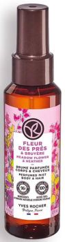 Brume corps et cheveux Yves Rocher Fleur des Prés et Bruyère 100 ml