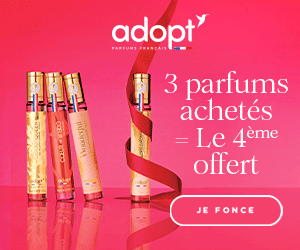 3 parfums achetés = le 4ème offert