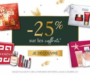 -25% sur les coffrets