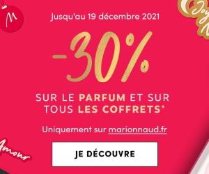 -30% sur tous les parfums et coffrets