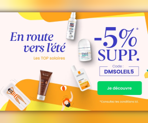 En route vers l'été : -5% SUPP. sur les TOP soins solaires