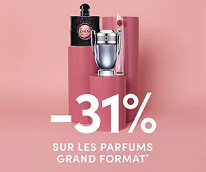 -31% sur une sélection de parfums grand format