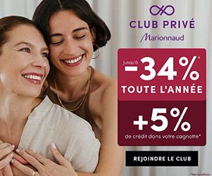 Club Privé Marionnaud : Jusqu'à -34%