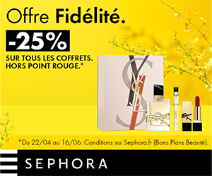 -25% sur tous les coffrets pour la fête des mères