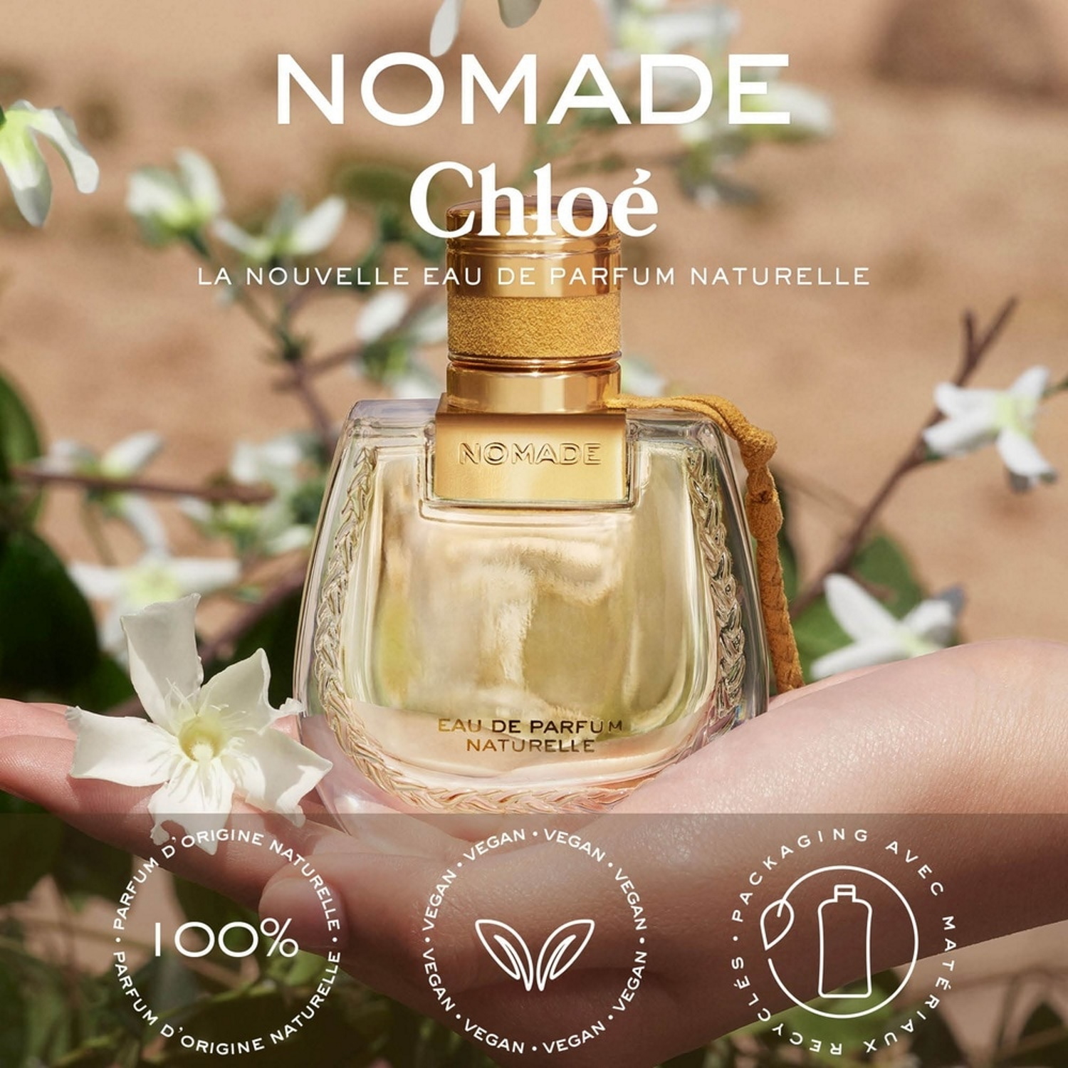 CHLOE - Nomade Eau De Parfum Naturelle éco-responsables, végans et engagés