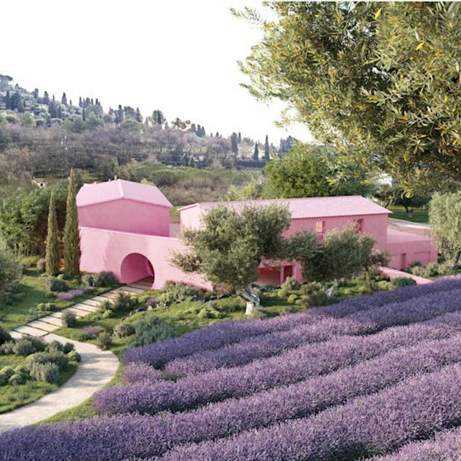 La Rose House du Domaine de la Rose de Lancôme : Certifiée bâtiment durable méditerranéen