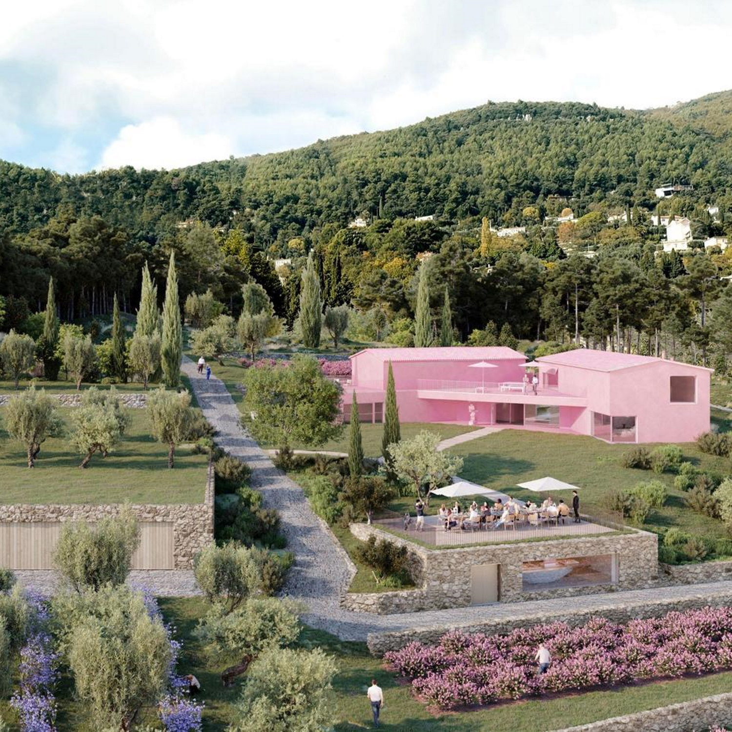 La Rose House du Domaine de la Rose de Lancôme : Certifiée bâtiment durable méditerranéen