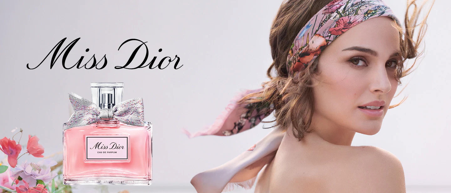 Miss Dior eau de parfum édition 2021 Nathalie Portman
