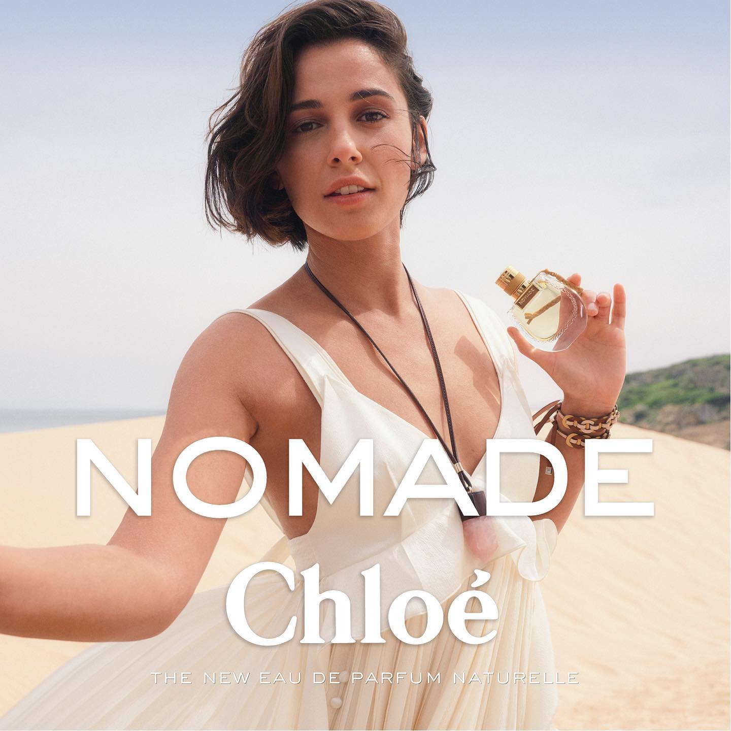 Nouveauté 2022 : Chloé - Nomade Eau de Parfum Naturelle Egerie Naomi Scott