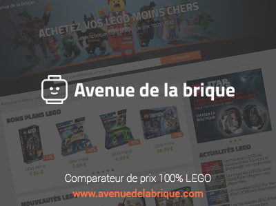 Avenue de la brique - Comparateur de prix 100% LEGO